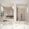 imageHasipu 2Pack 32quot x 24quot Bathroom Mirror Mirrors for Sink Frameless Mirror Rectangle Mirror for Bathroom Modern Horizontal or VerticalFrameless