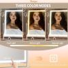 imageHasipu Vanity Mirror with Lights and Bluetooth Speaker 169quot x 134quot LED Makeup Mirror Light up Mirror with 10X Magnification Smart Touch 3 Colors Dimmable Brightness Adjustment White36L x 24W