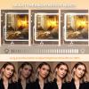 imageHasipu Vanity Mirror with Lights and Bluetooth Speaker 169quot x 134quot LED Makeup Mirror Light up Mirror with 10X Magnification Smart Touch 3 Colors Dimmable Brightness Adjustment White28L x 20W