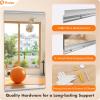 imageHasipu Home Gym Mirror 55 L x 21 W  2PCS Large Full Body Mirror for Yoga WallMounted Mirrors for Fitness Garage Dance Studio 016in Tempered Glass FramelessSilver