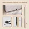 imageHasipu Door Mirror Full Length 472 x 157 Inch Full Body Wall Mirror Over The Door Hanging Mirror for Bedroom Living Room CloakroomWhiteWhite