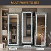 image:imageHasipu 6926 FullLength Mirror with Lights  Crystal Crush Diamond Wall Mounted Hanging Diamond Mirror Leaning for Living Room Bedroom69L x 26W